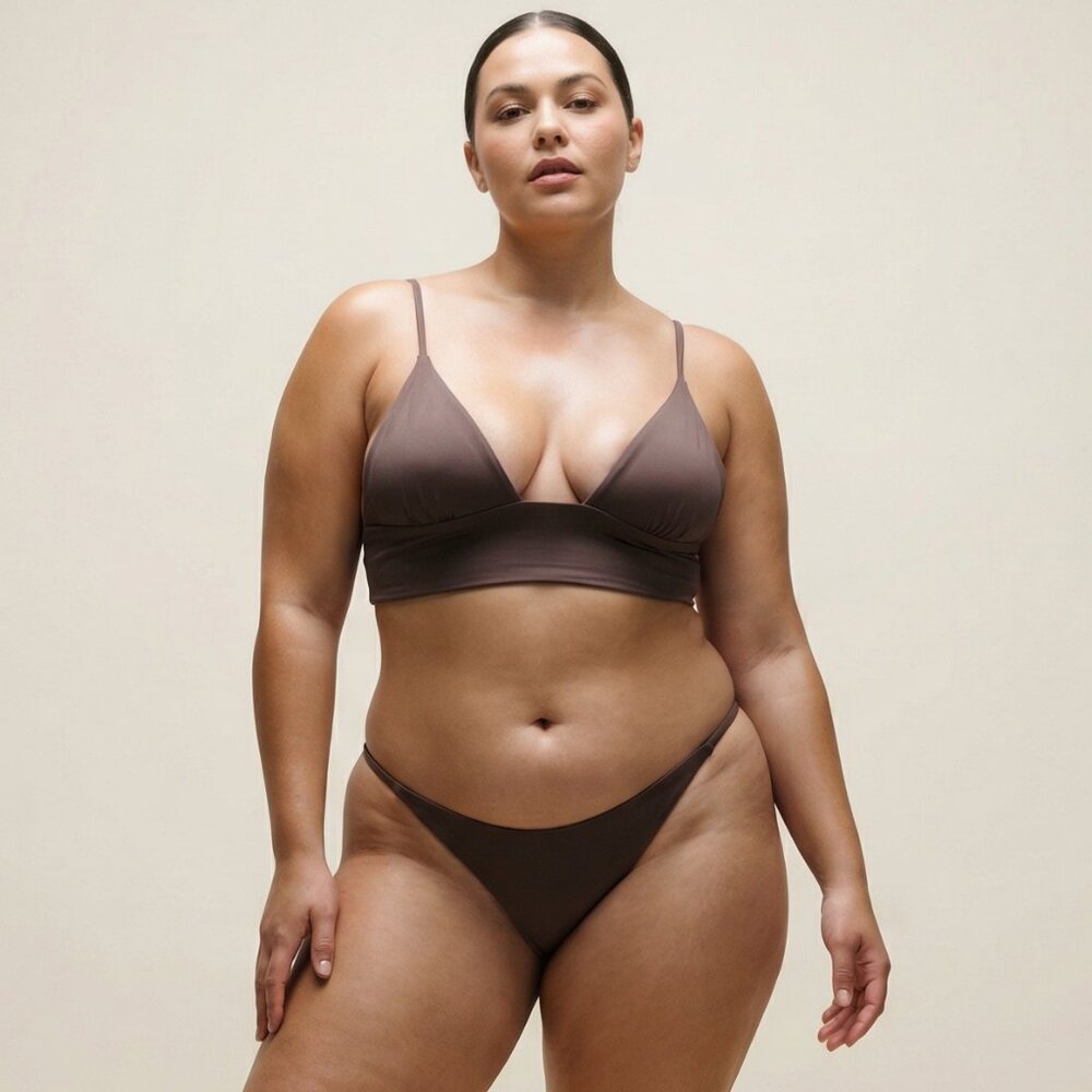 Chic Brown Bikini Set